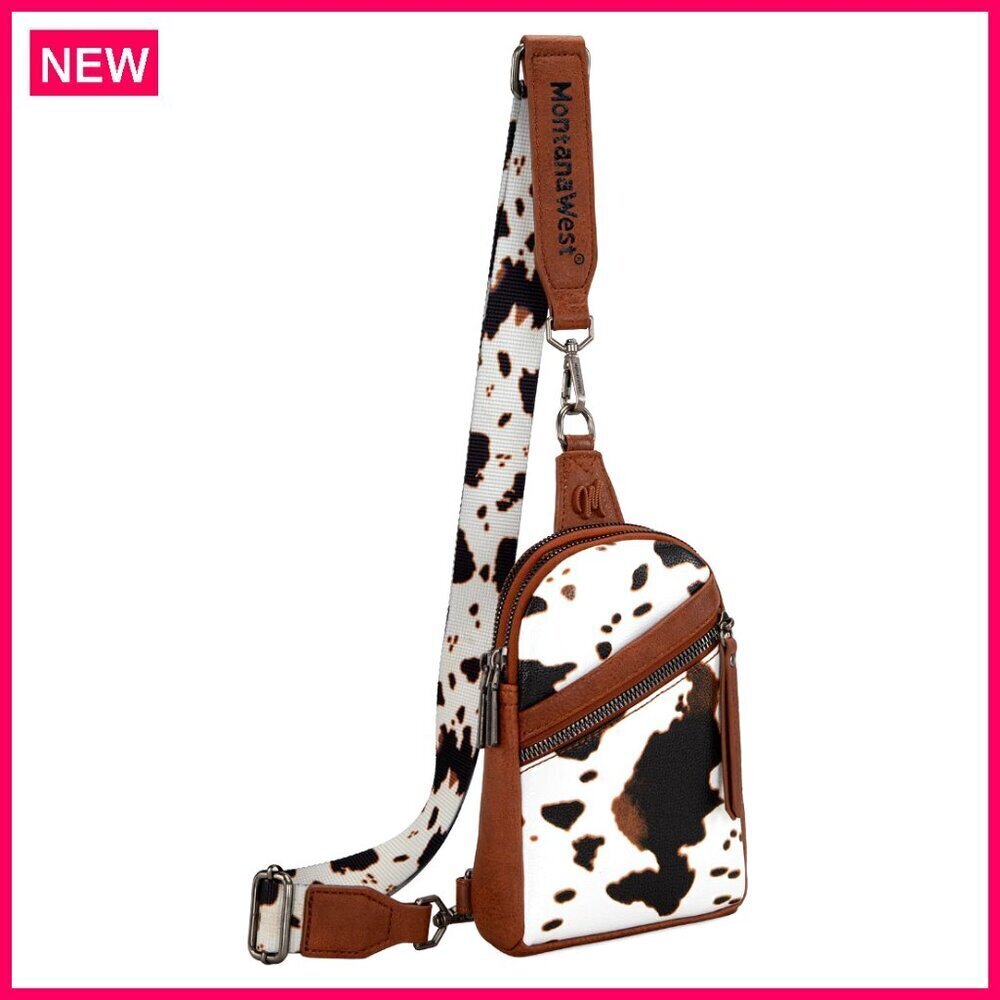 Small Crossbody Sling Bag Fanny Pack Adjustable Strap Compact Purse